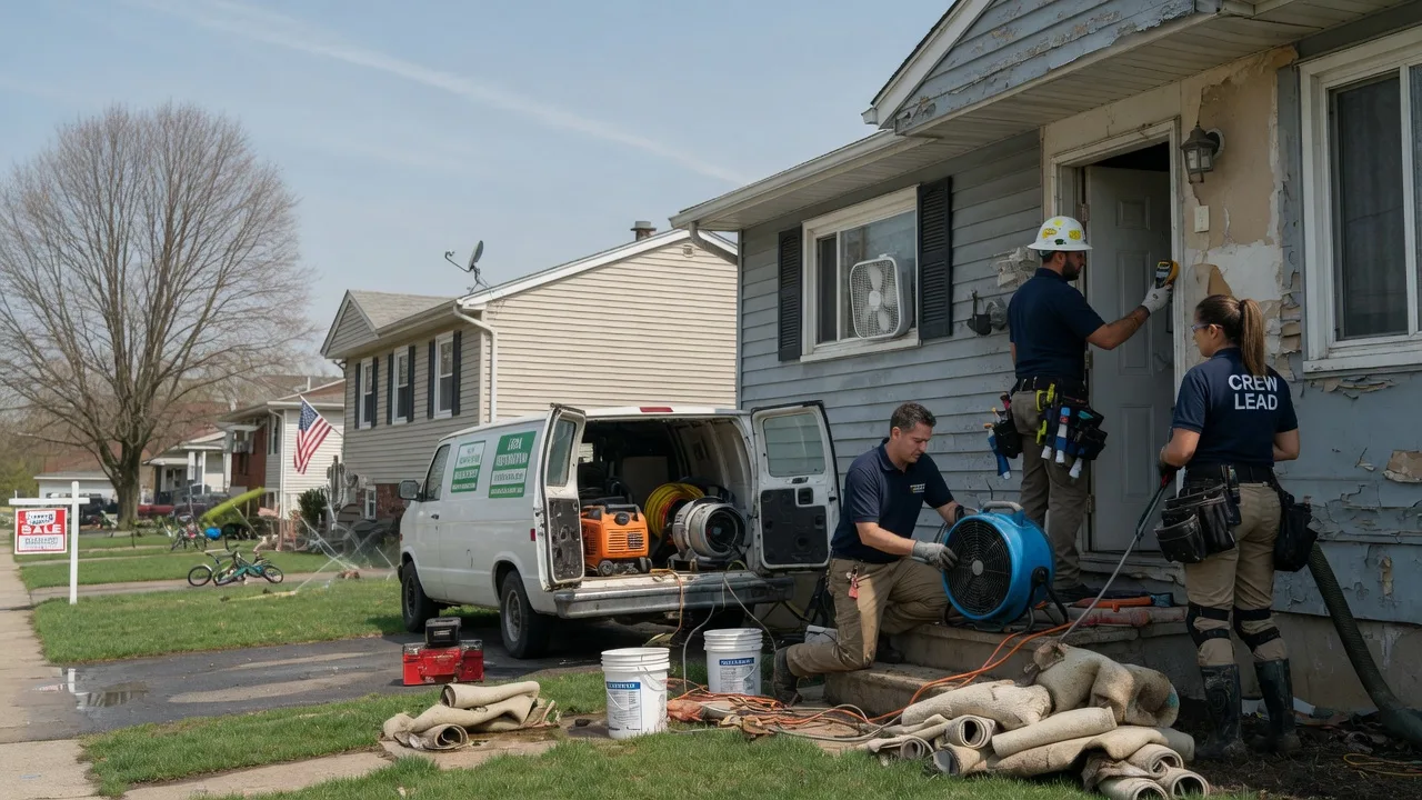 Flood Cleanup in Moatsville, WV near me