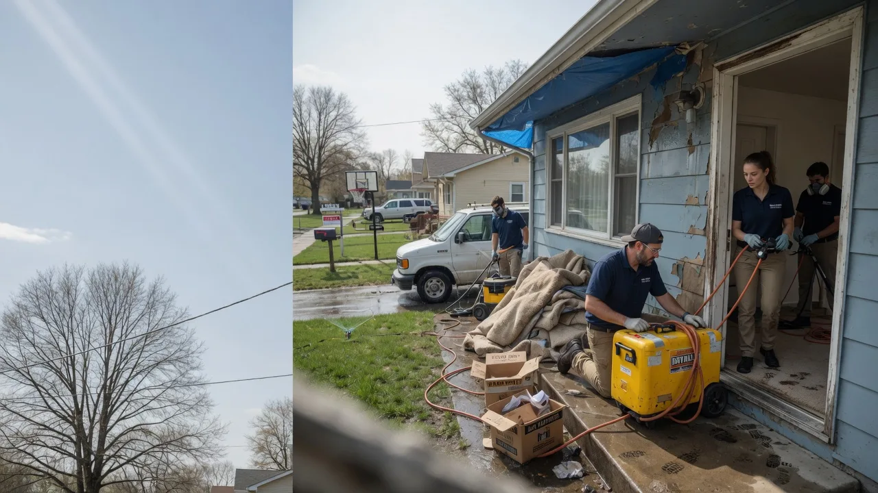Basement Flood Cleanup in Moatsville, WV near me